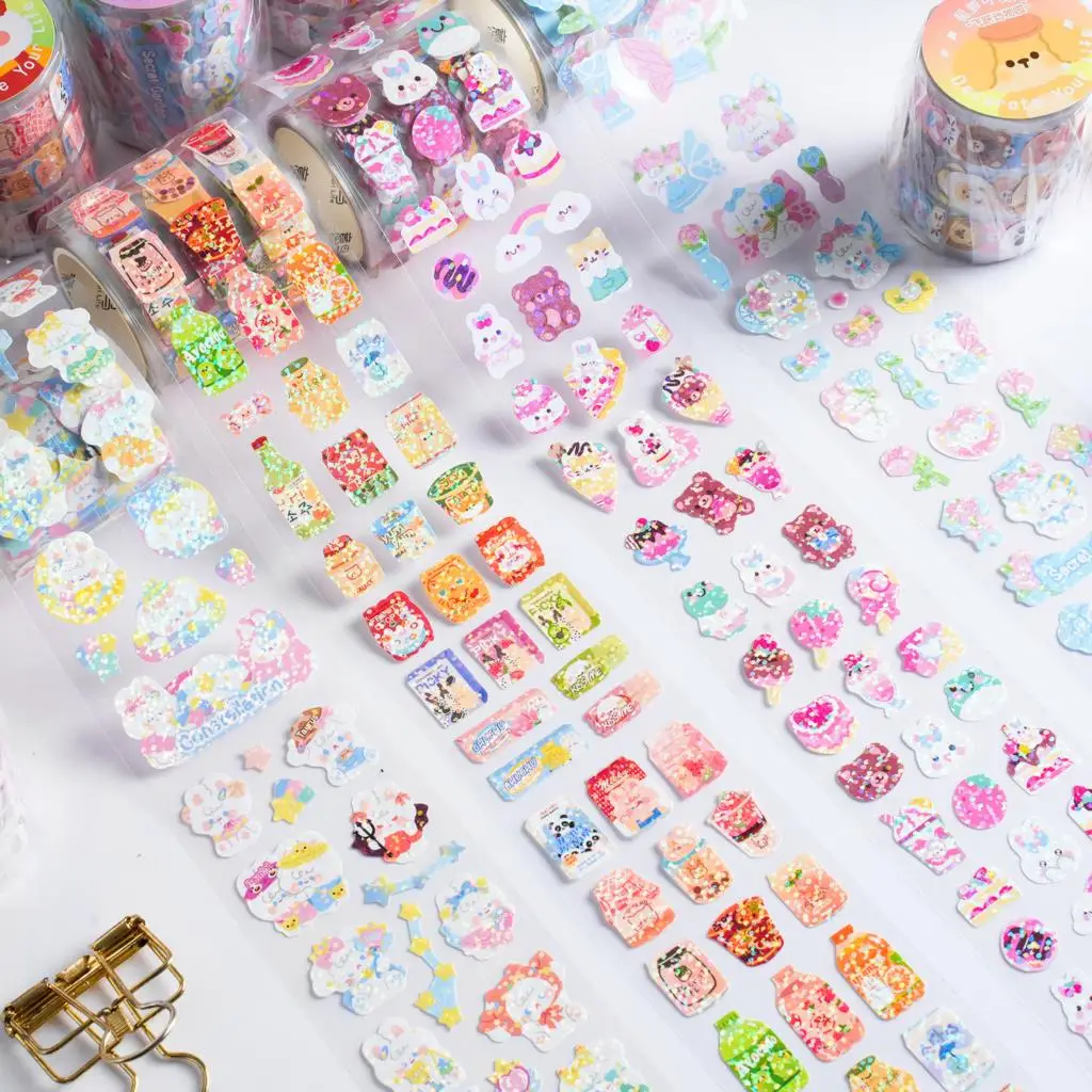 1pcs/1lot Decorative Adhesive Tapes Cute Bay Mask Tapes Scrapbooking DIY Paper Japanese Stickers 3M