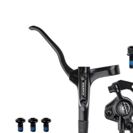 Double Piston Hydraulic Brake for Mountain Bikes with Optimal Installation Flexibility and Reliable Performance