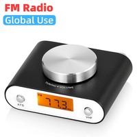 Mini FM Radio Transistor Global Universal Manual or Auto Search with Display Screen 64/76/87-108MHz 64-108MHz FM Stereo Radio