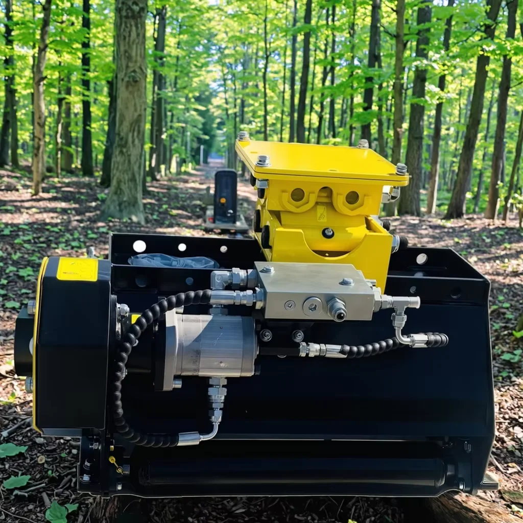 Hot Wholesale 600mm Width 150kg Excavator Attachments Lawn Mower Flail Mower Forestry Machinery