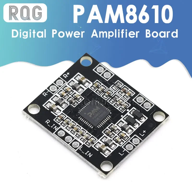 PAM8610 digital power amplifier board 2 x15w dual channel stereo mini class D power amplifier board