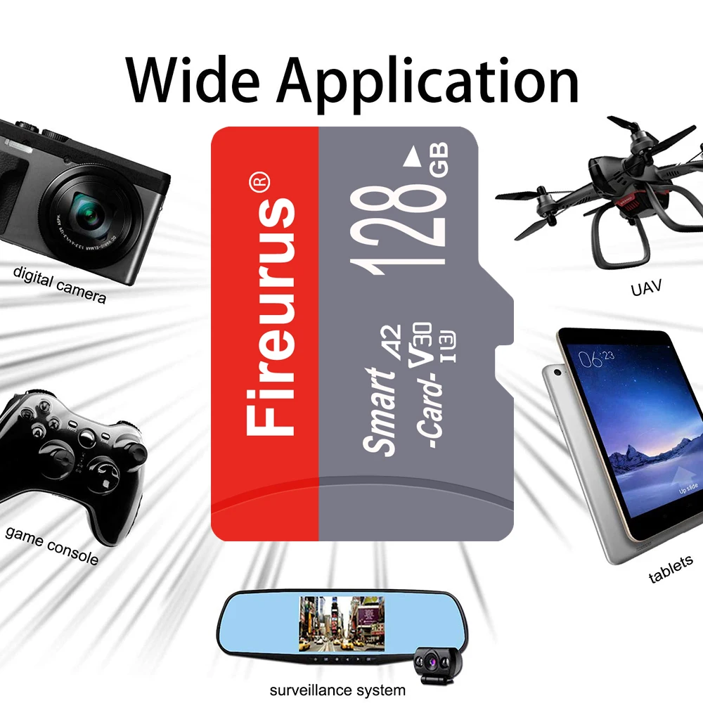 

Карта памяти V30 Micro SD U3 128 ГБ 64 ГБ 32 ГБ 256 ГБ V30 C10 16 ГБ 8 ГБ 4 ГБ 2 ГБ 1 ГБ A1 Карты Microsd для телефона, планшета