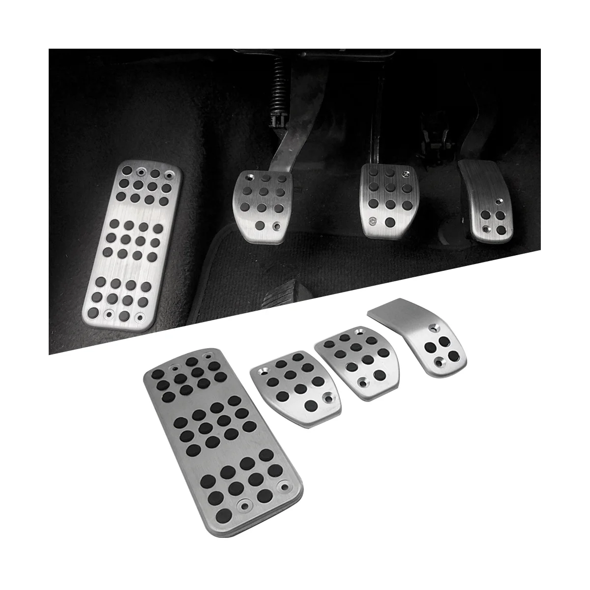 For PEUGEOT 207 301 307 208 2008 308 408 Cc/CITROEN C3 C4/DS 3 4 6 DS3 DS4 DS6 Accessory Gas Modified Pedal Pad Plate