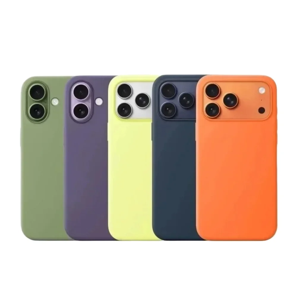 Oryginalny silikonowy pokrowiec do iPhone 18 Pro Max, 18 Pro, 17 Pro, kompatybilny z MagSafe, z oficjalną animacją przycisku AI i obsługą bezprzewodowego ładowania. — 2