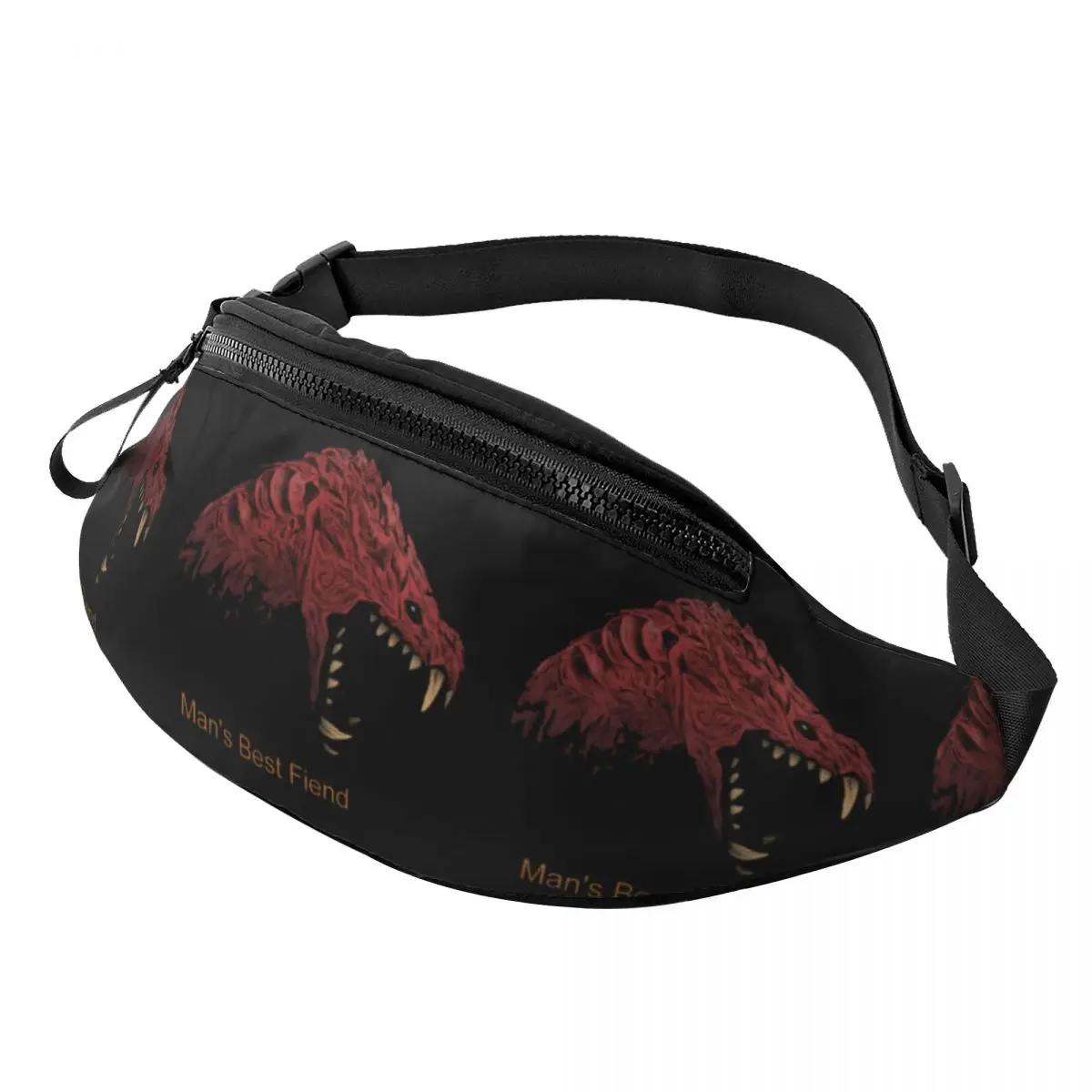 

Odogaron Man's Best Fiend Waist Bag for Women Men Crossbody Fanny Pack Running Phone Money Pouch