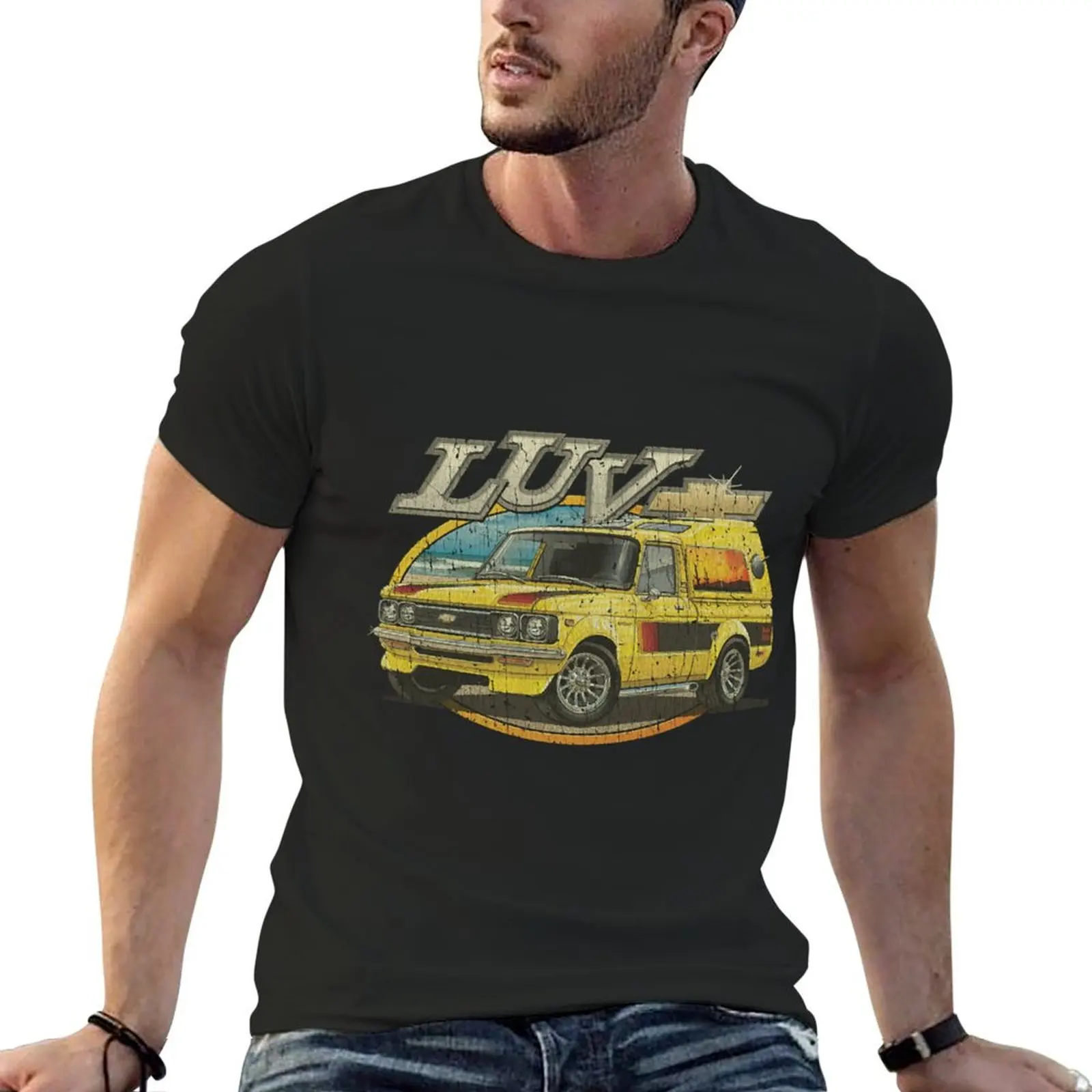 

LUV Truck 1972 T-Shirt summer top anime shirt summer 2025 boys animal print mens shirts graphic tee