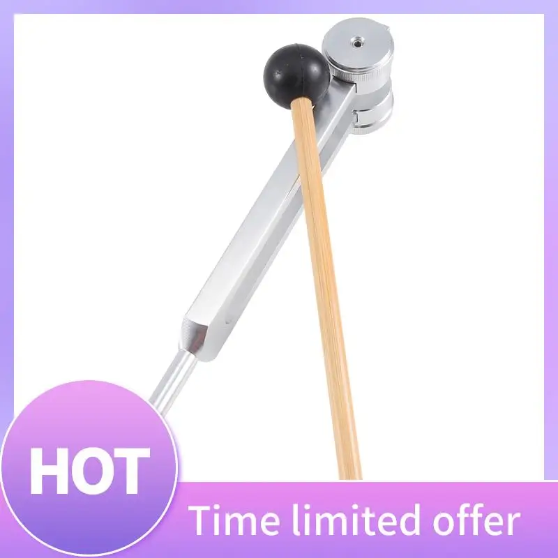 

ABXI 4Pcs Tuning Fork Set(128Hz, 136.1Hz, 528Hz, 4096Hz), For Healing Chakra,Sound Therapy,Reliever Stress Easy Install ,Silver