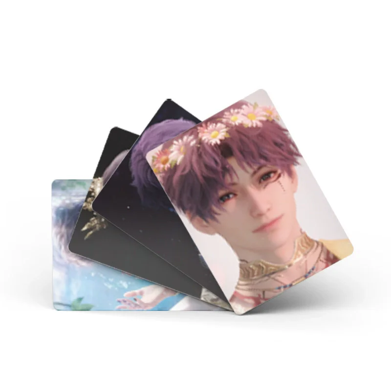 50 قطعة من بطاقة Lomo بالليزر Love And Deepspace Rafayel - Qi Yu شخصية شخصية HD Photocard هدية تنكرية