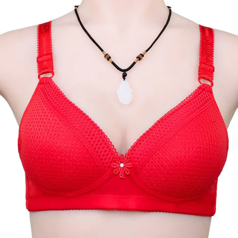 Gobetter-sujetadores sin aros de pechos grandes para mujer, Bralette, Tops, ropa interior, lencería fina, 34-42, B, C, D