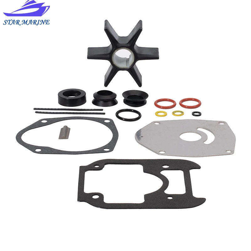 8M0142980 8M0205803 Water Pump Repair Kit for Mercury Quicksilver 3.4L V6 4.6L V8 Outboard 47-8M0205803 47-8M0142980 Boat Motor