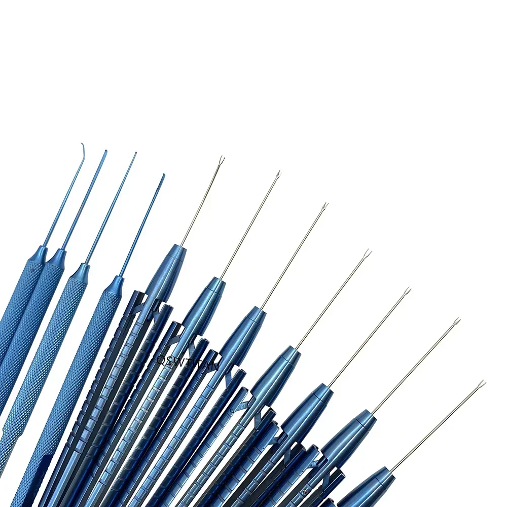 안구 스패출라 키트 비트로 망막 기구 세트 안과 수술 기구 1세트 눈꺼풀 도구