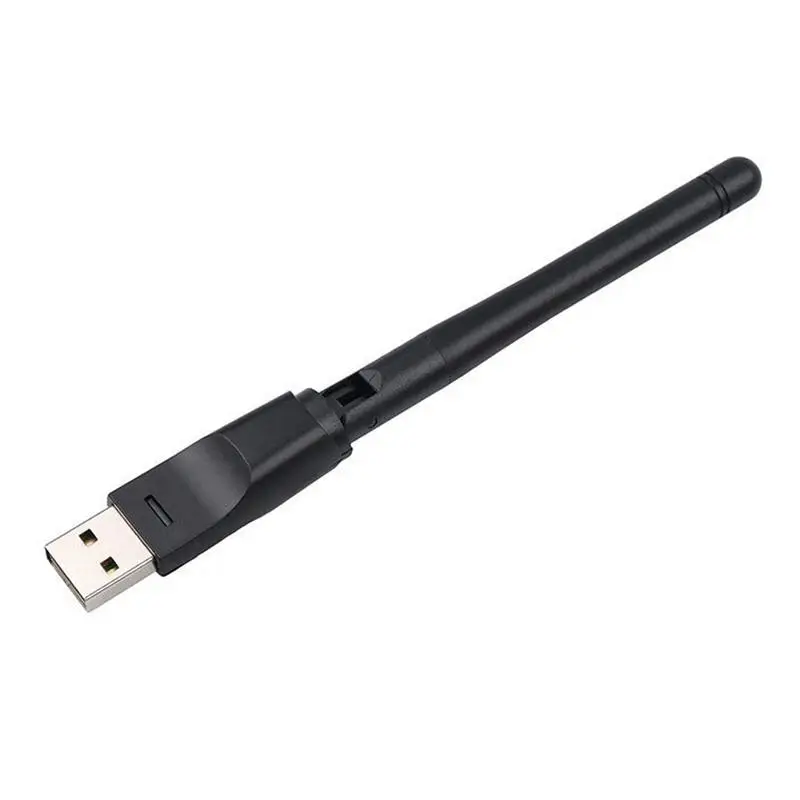 USB Wifi Adapter 150Mbps 2.4 GHz 2DB เสาอากาศขนาดใหญ่ MT7601ชิปการ์ดเครือข่ายไร้สายภายนอก Wifi Signal Receiver Transmitter