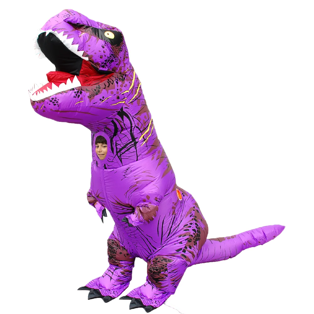 Hot Mascot Dinosaurus Opblaasbare Kostuums Purim Halloween Cosplay Kostuum voor Volwassen Anime Party Rollenspel Prop Disfraz