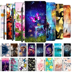 Leather Book Cover for Realme 8 Pro Cases Flip Wallet Luxury Phone Bags For Realme 8 5G Cute Magnetic Realme 8i Etui Card Slots