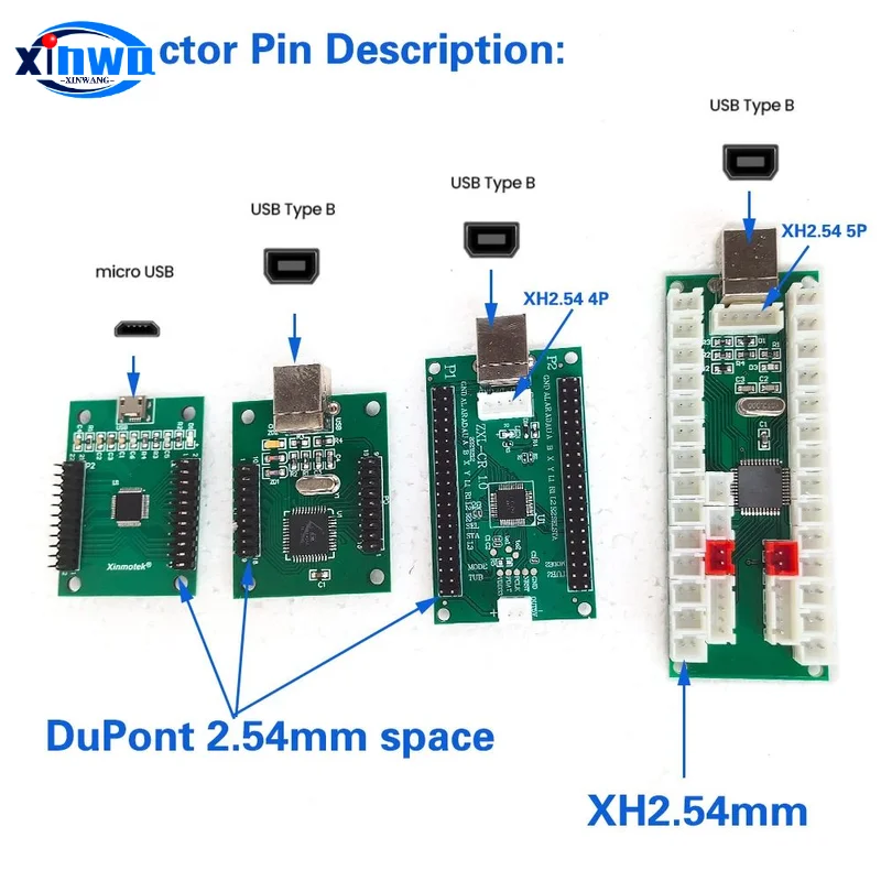 2 Player Game Controller Ps3 Pc Raspberry Pi Android Xinmotek Board Coin Arcade Chip Zero Delay Usb Encoder Sanwa Joystick DIY