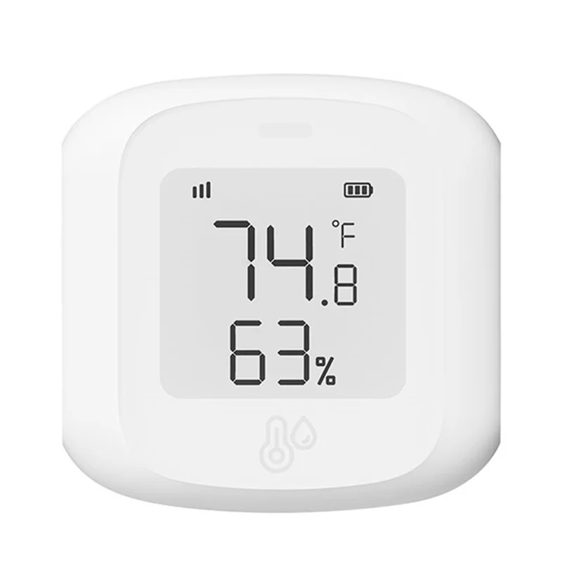 AF91-Tuya Smart Zigbee Wireless  Intelligent Linkage Smart Temperature And Humidity Sensor Support Home