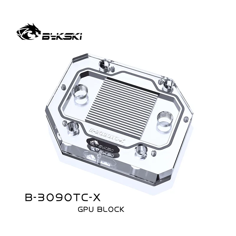 Bykski-GPU Bloco Backplate Ativo, Universal para Todos RTX 3090 Series, Mineração PCB Backside, GDDR6, VRAM, VGA Cooler, B-3090TC-X