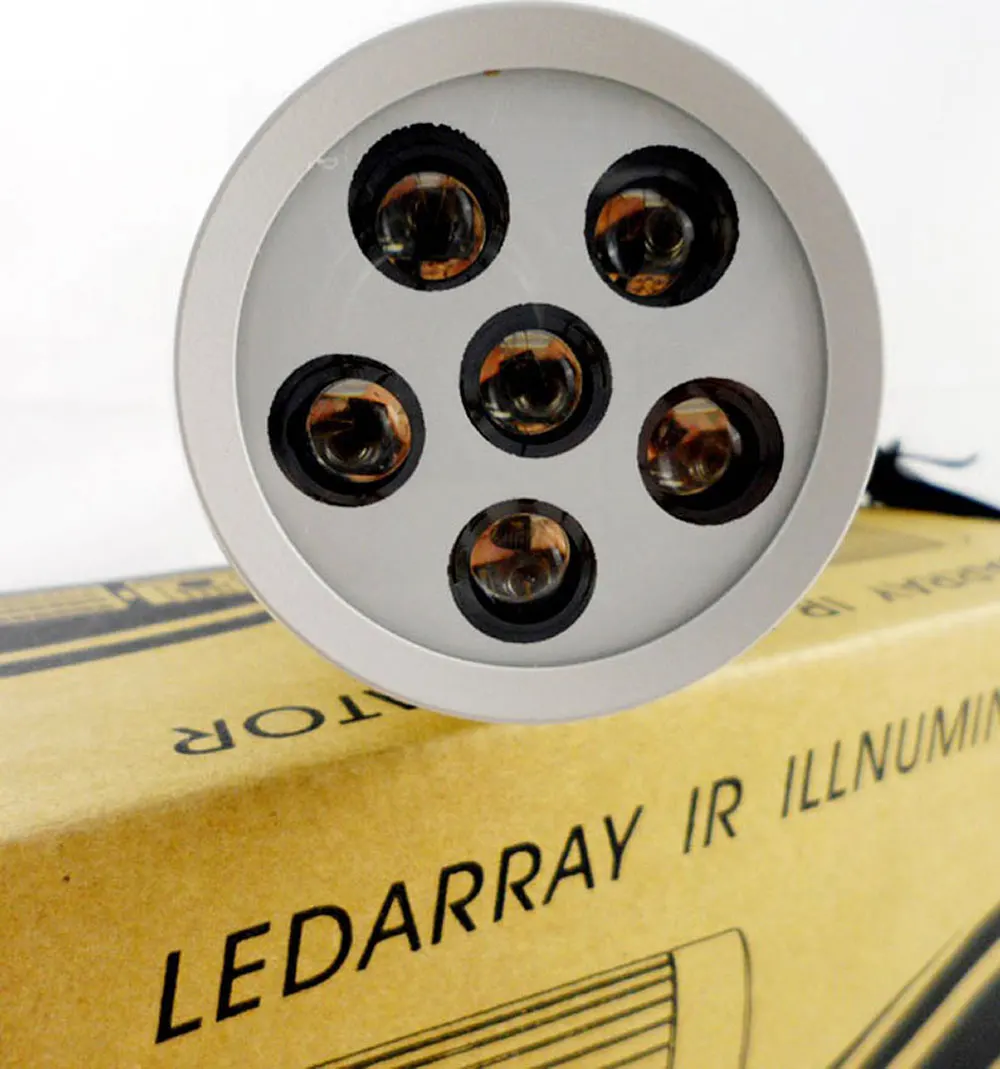 Video Surveillance 15/45/60Degree 100M 12V Night Vision 850nm IR LED Array Infrared Illuminator Light lamp For CCTV Cameras