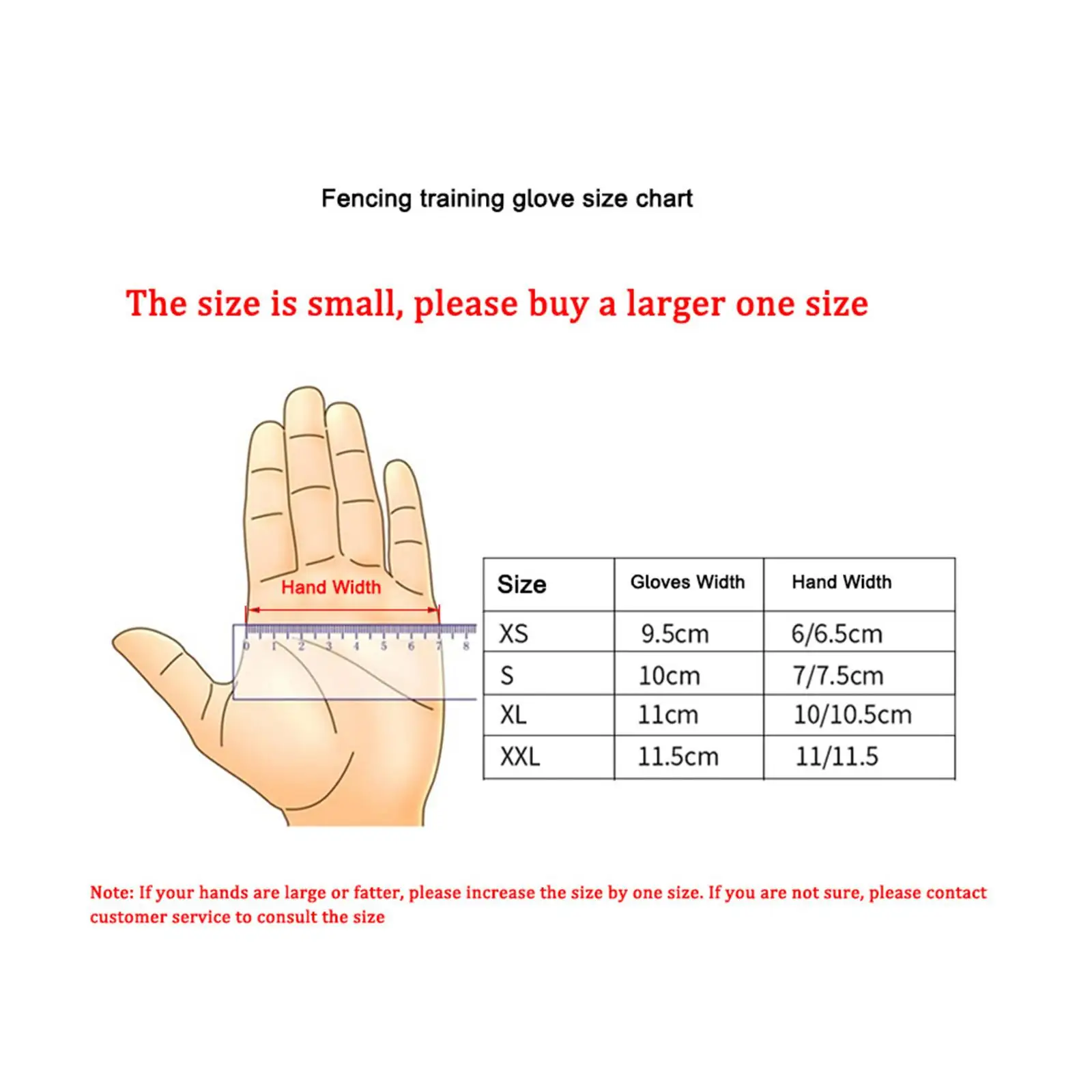 Padded Foil Epee Saber Fencing Gloves for Practice Competition Rubber Mittens Anti Skid Washable Training Gear for All Ages