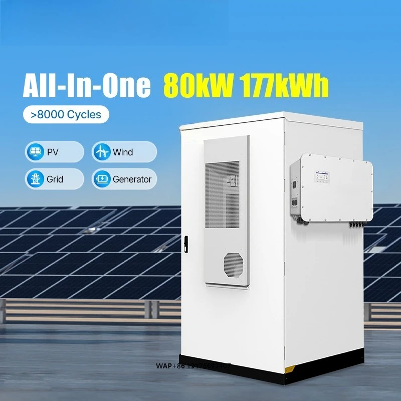 VoltaNest 8000 Cycles 80kW 180kWH Solar Storage Integration Industrial and Commercial Energy Storage 177kWh All-in-One Unit