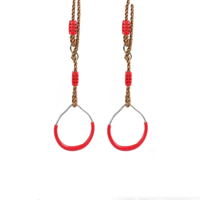 ของเล่นเด็กสนามเด็กเล่นเกมดึงแหวนยิมแหวนเด็กผู้หญิงเด็กแหวน Swing ออกกําลังกายกลางแจ้งของเล่นเกมครอบครัว