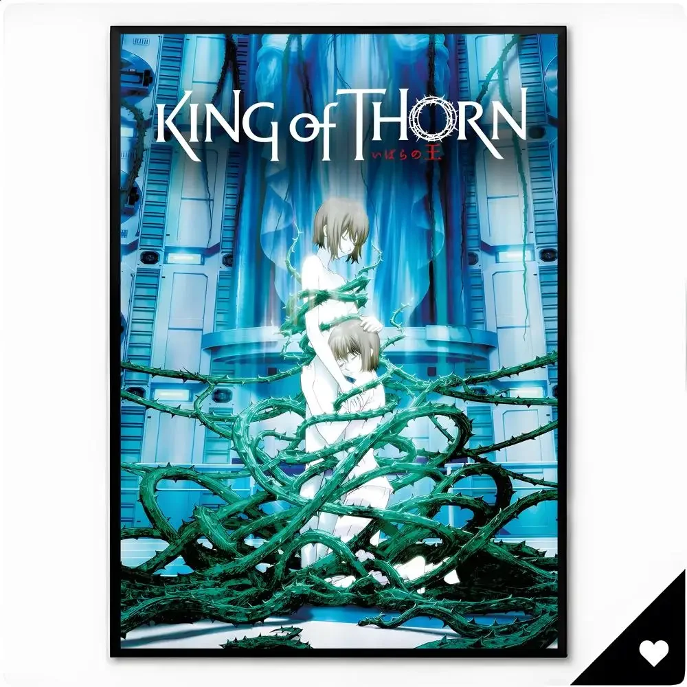 Anime Sci Fi Thriller The King Of Thorn Poster Framed Wall Art Painting for Living Room Interior Decor and Gift Options