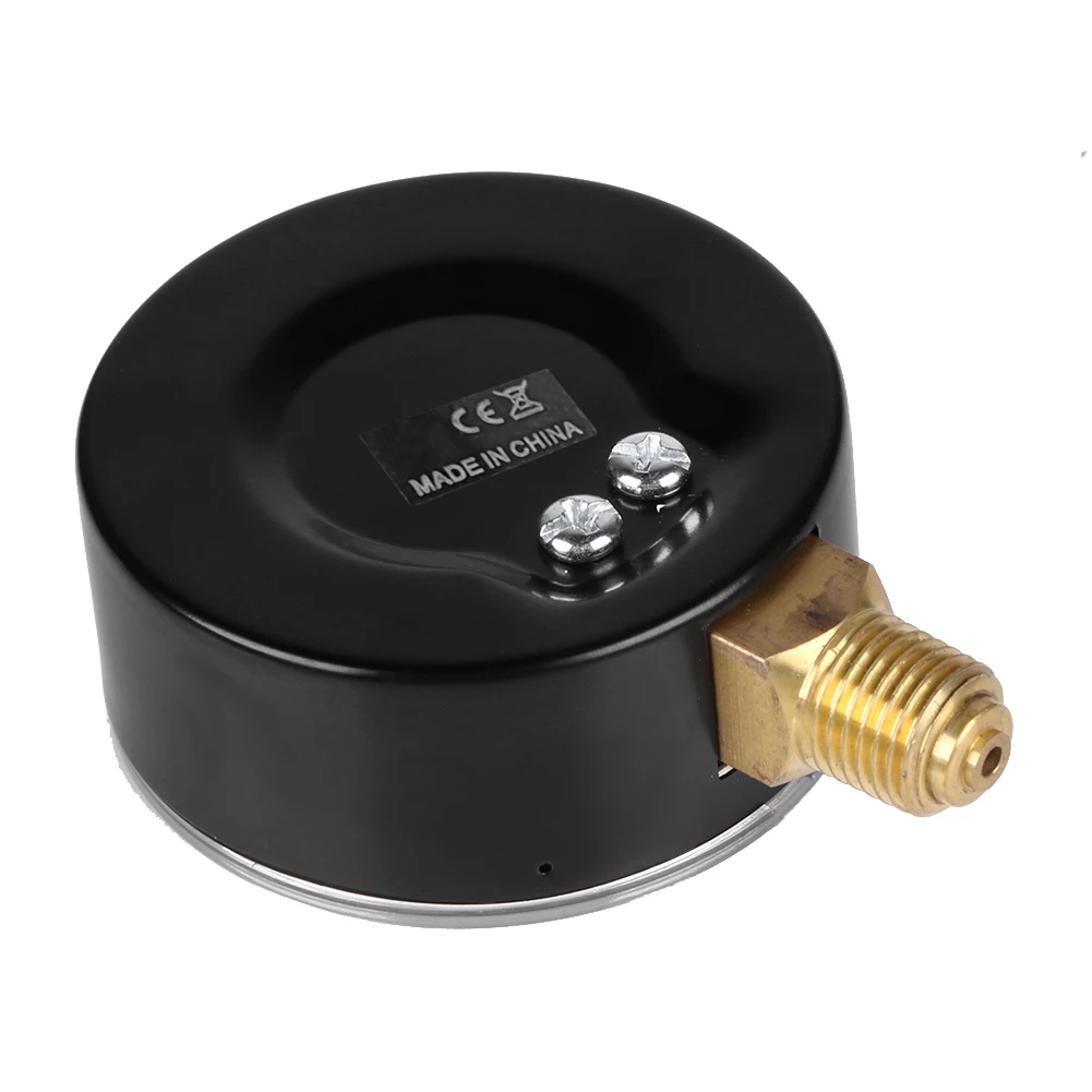 

0-6 Bar Compressor Compressed Air Pressure Gauge 2.3 Face Air Compressor High Strength Pressure Gauge