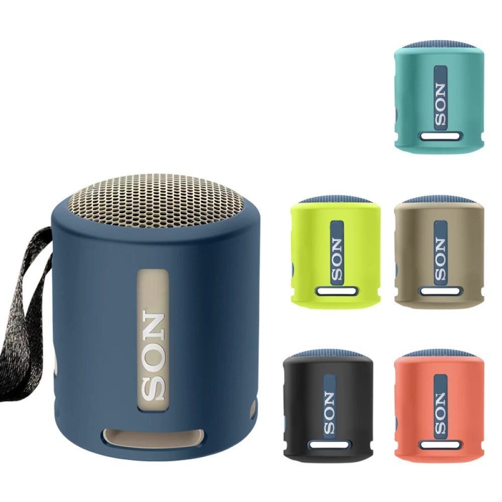 Funda Protectora de Silicona para Sony SRS-XB100 XB13, Protección Contra Caídas y Polvo