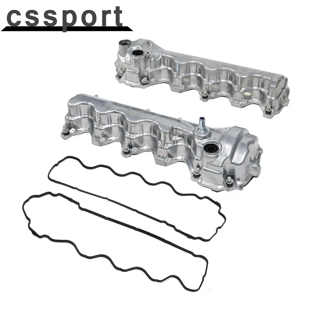 

Pair LH+RH Engine Valve Cover Set for 05-14 Ford Lincoln Mercury V8 4.6L 5.4L