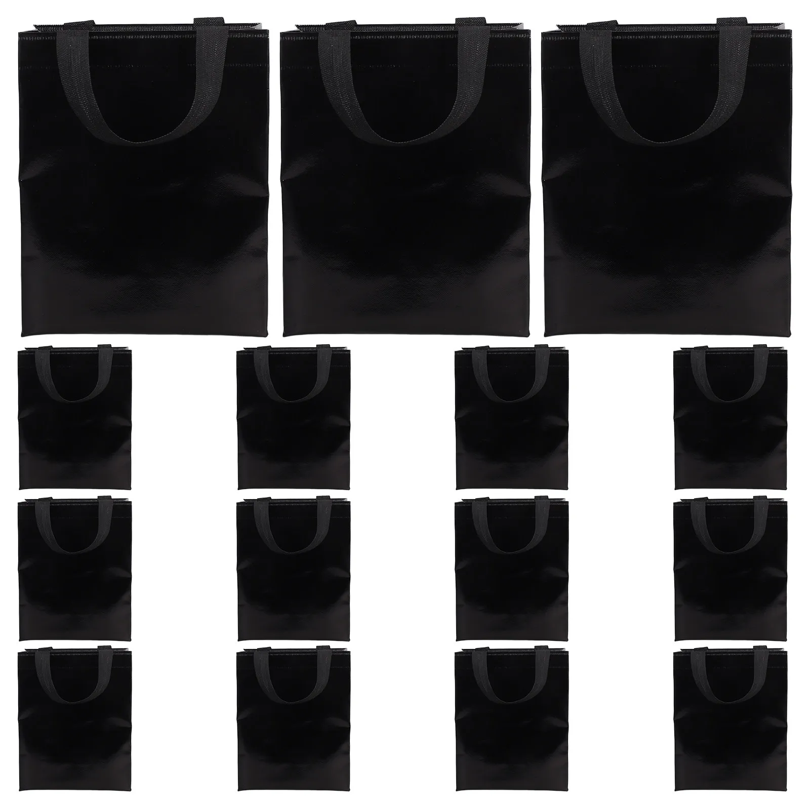

15Pcs Non-Woven Party Gift Bags Reusable Fabric Favor Tote Bags for Weddings Bridal Showers Birthdays Holiday Events