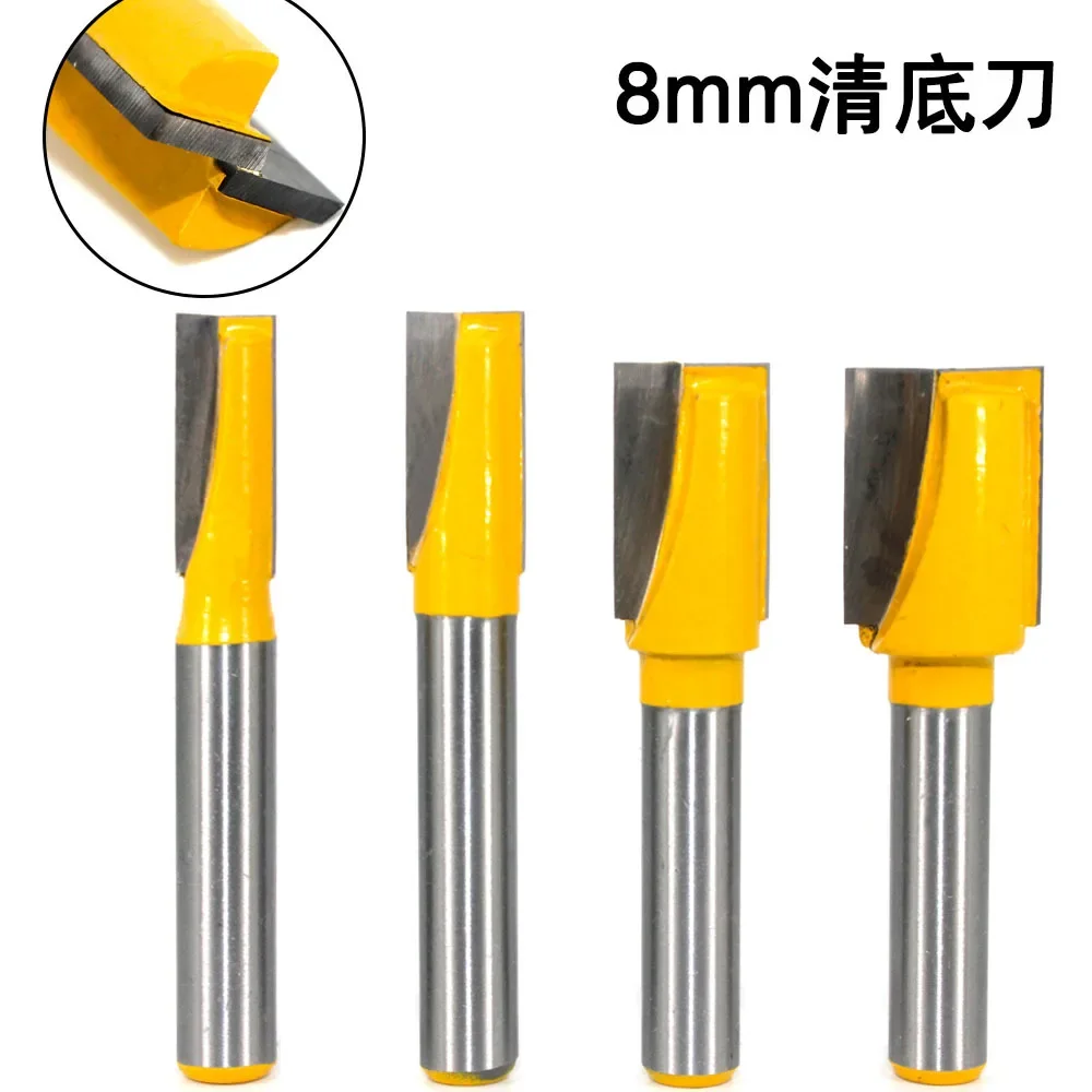 8-handle Slot Cutter, Lock Hole Cutter, Table Milling Bottom Cutter, Woodworking Milling Cutter