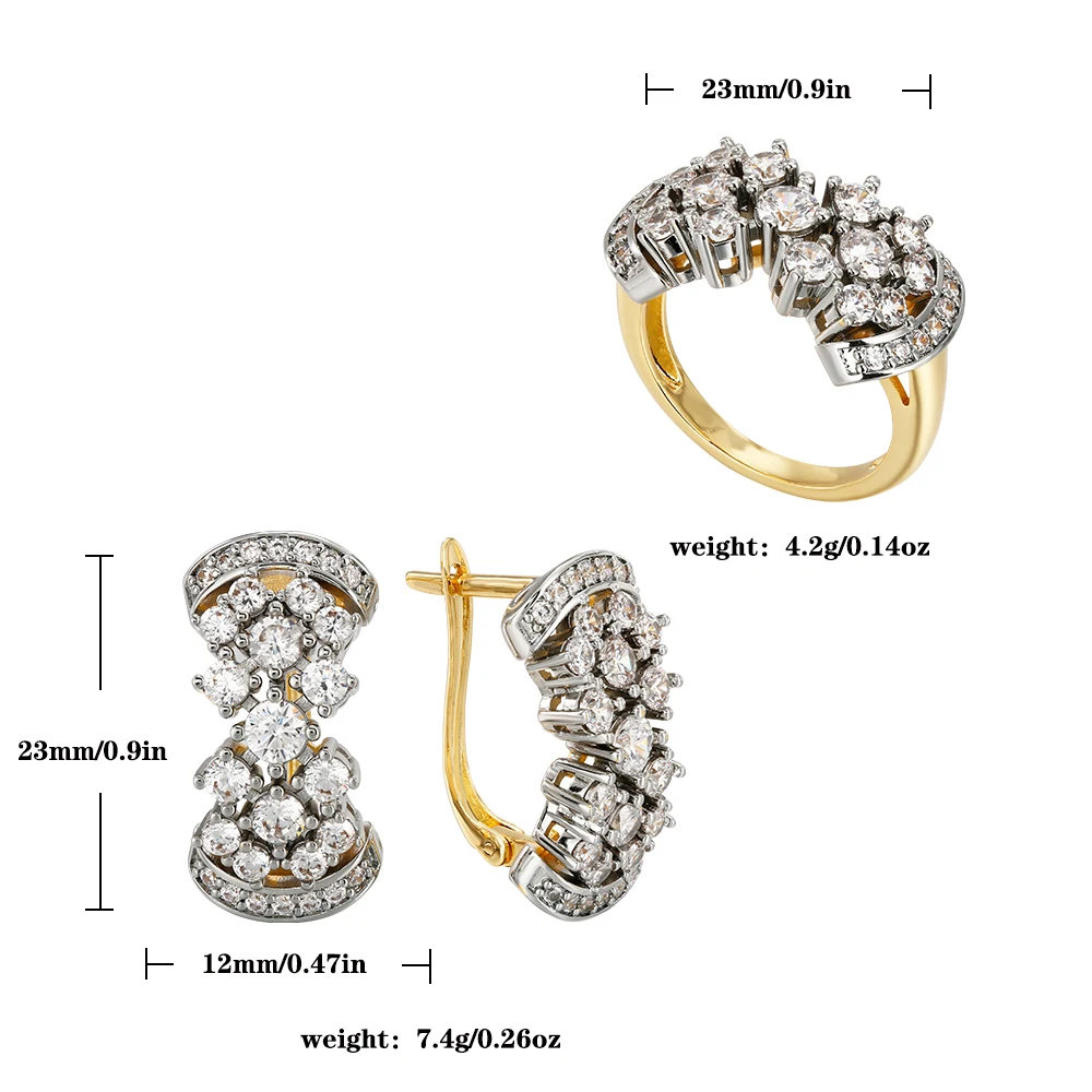 Thumbnail 2 - #70 Latest Gold-Plated Earrings Offers