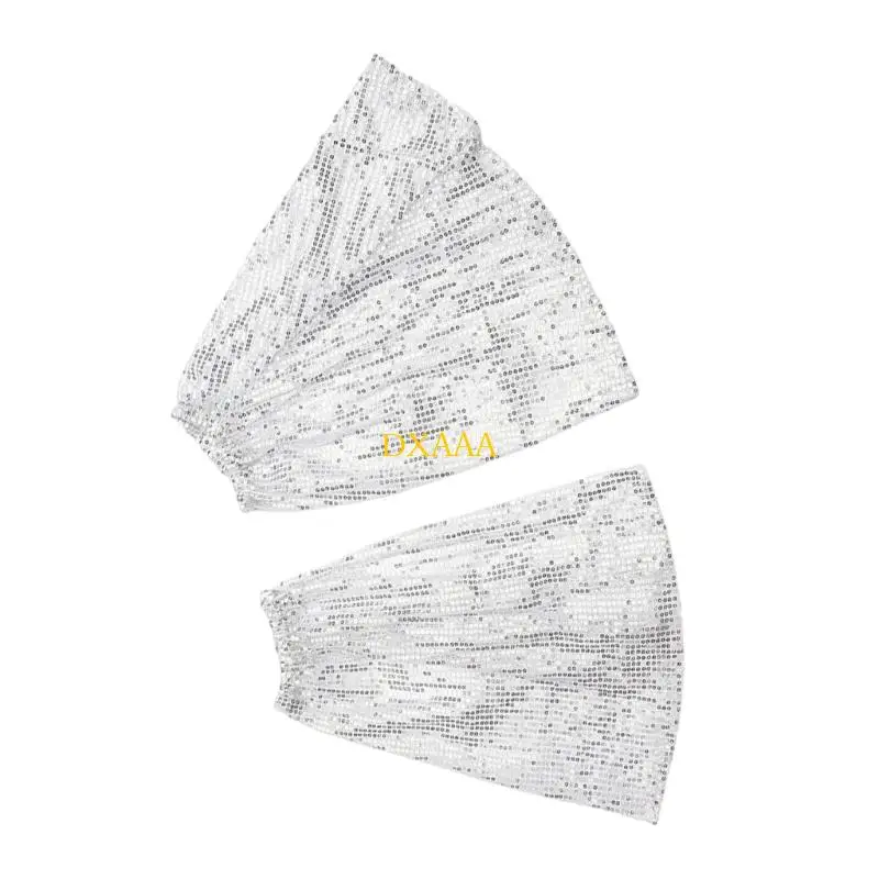 DXAA SLEUTING ARM TAY LỚI CÔNG VIỆC CẢNH BÁO VỚI SEQUINS BLINGLING CHO PHỤ NỮ CHENTOR PARE
