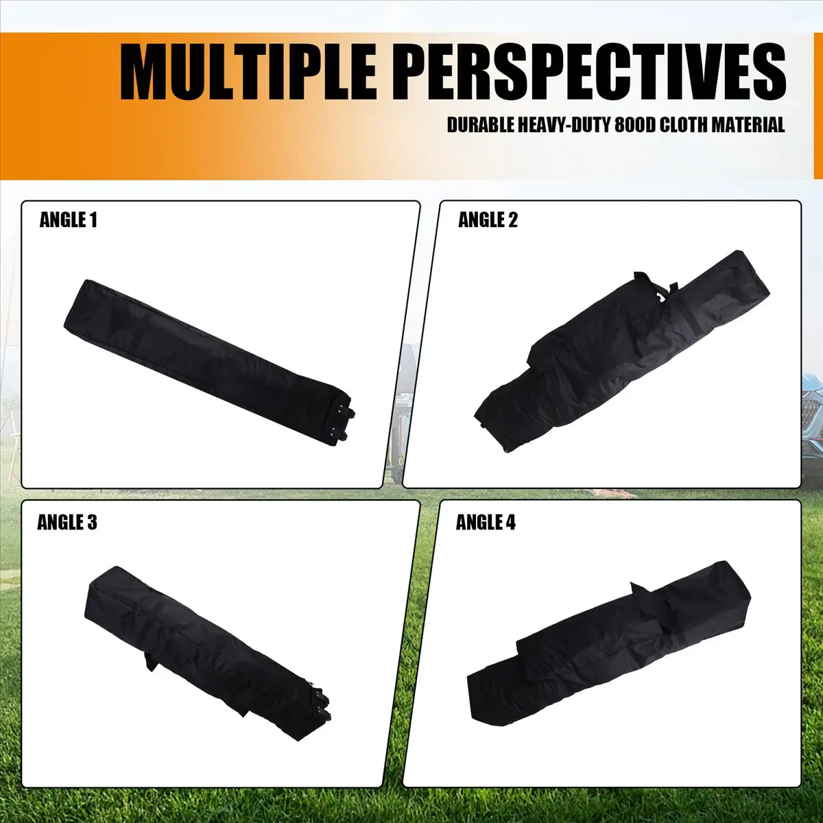 

Сумка-чехол для тента 10x10x62 дюйма с колесиками для переноски, замена для тента 10x10 Up Canopy