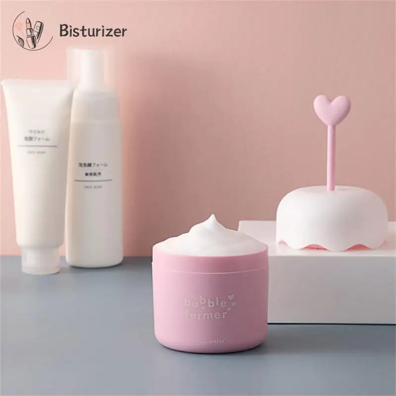 Facial Cleanser Foam Maker Portable Foaming Clean Tool Simple Shower Bath Shampoo Bubble Maker for Face Clean Tool Reusable