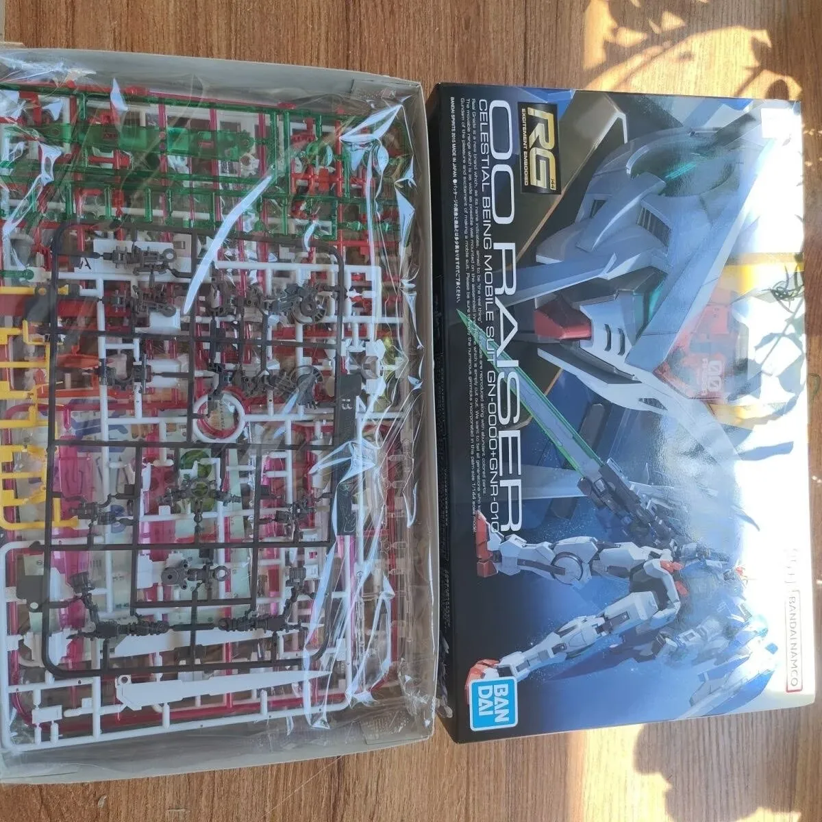 

Bandai RG 18 1/144 OO Raiser up to Lift wing strengthen module gifts