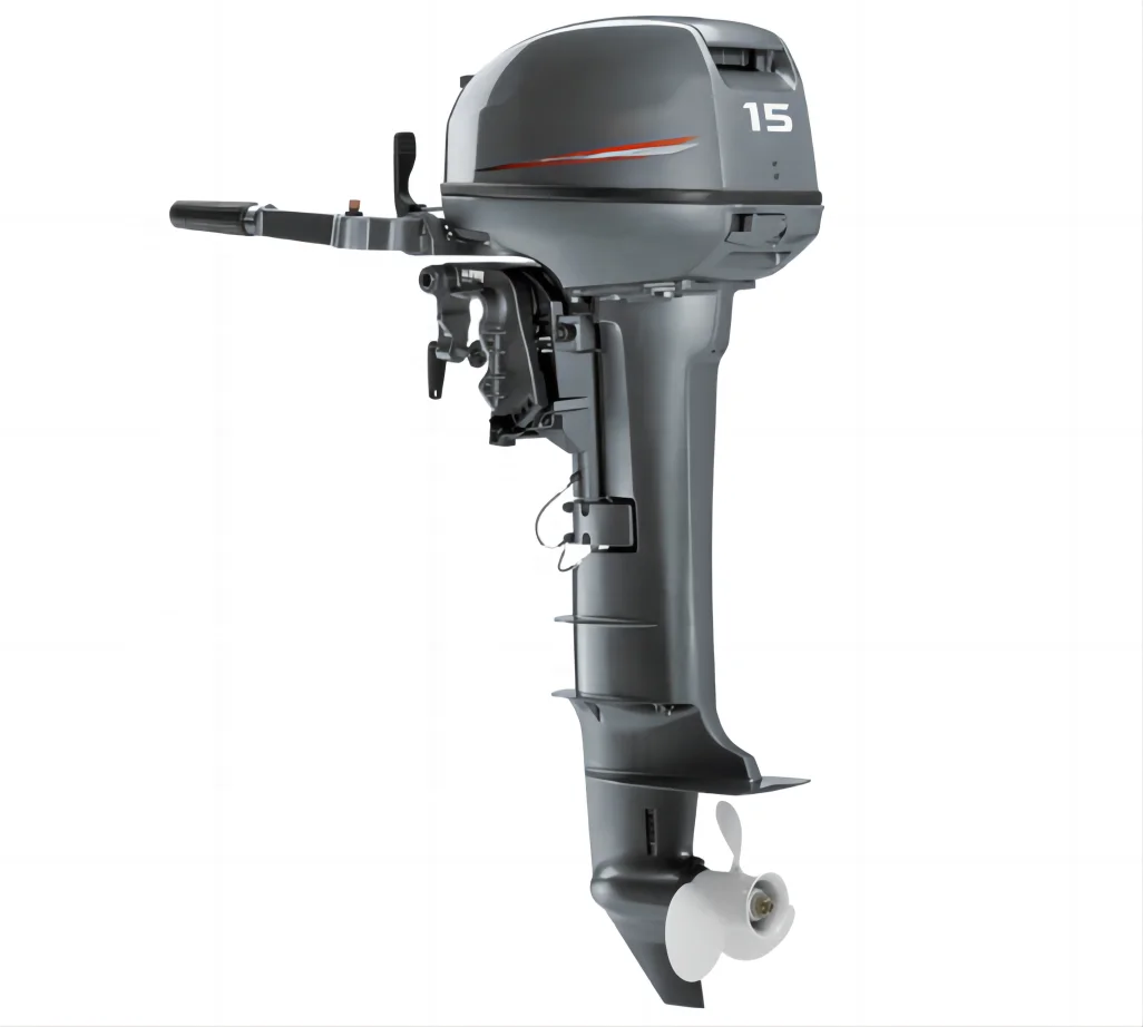 Hot sale Japan 2 stroke 15HP outboard engine 15FMHL manual boat motor