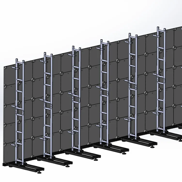 

Алюминиевая портативная стойка-опора для LED-экранов и LED-кабинетов