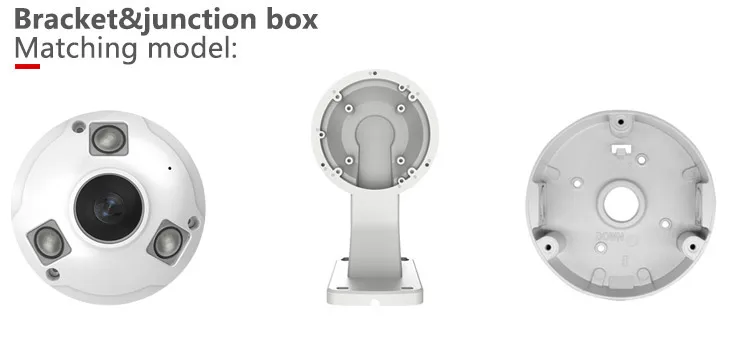 12MP 4K Intelligent Night Vision CCTV Camera Panoramic Fisheye IP POE Security Camera Outdoor