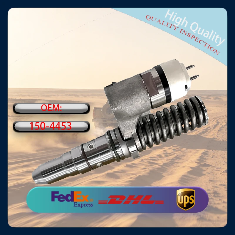 

Common Rail Diesel Fuel Injector Assembly 150-4453 Engine Injection Nozzle Replacement Automobile Spare Repair Parts