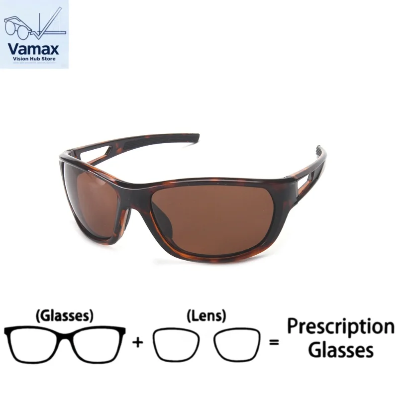 

VAMAX Fashion Prescription Sunglasses for Women Men Outdoor Polarized Eyeglasses Photochromic Lens Optical Glasses