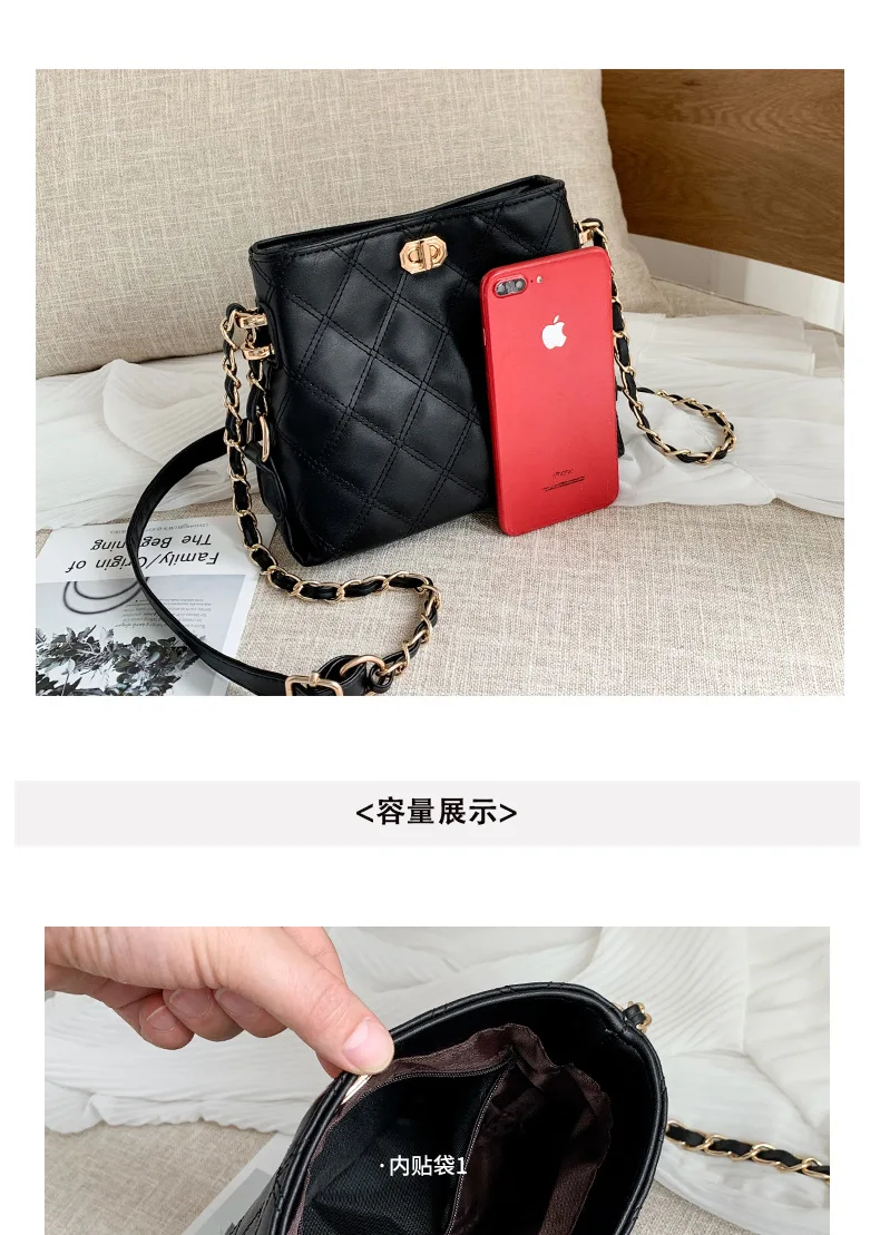 Design Handtasche Umhängetaschen für Frauen Kleine Luxus Umhängetasche Hochwertige Weiche Leder Geldbörse Neue Damen Kleine Quadratische Tasche – Detail 7