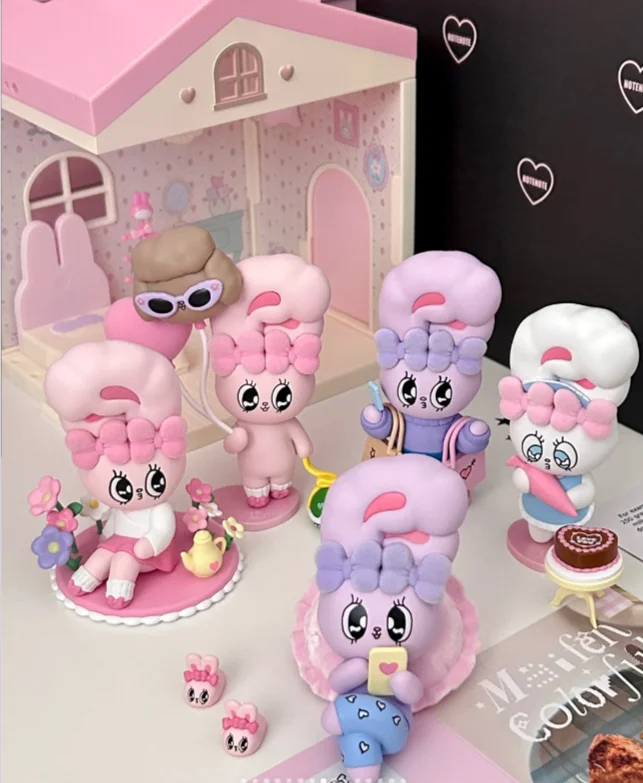 

Подлинная серия Esther Bunny Holiday Time, слепая коробка, милая фигурка, коллекция кукол, украшение для рабочего стола, модный тренд, подарок