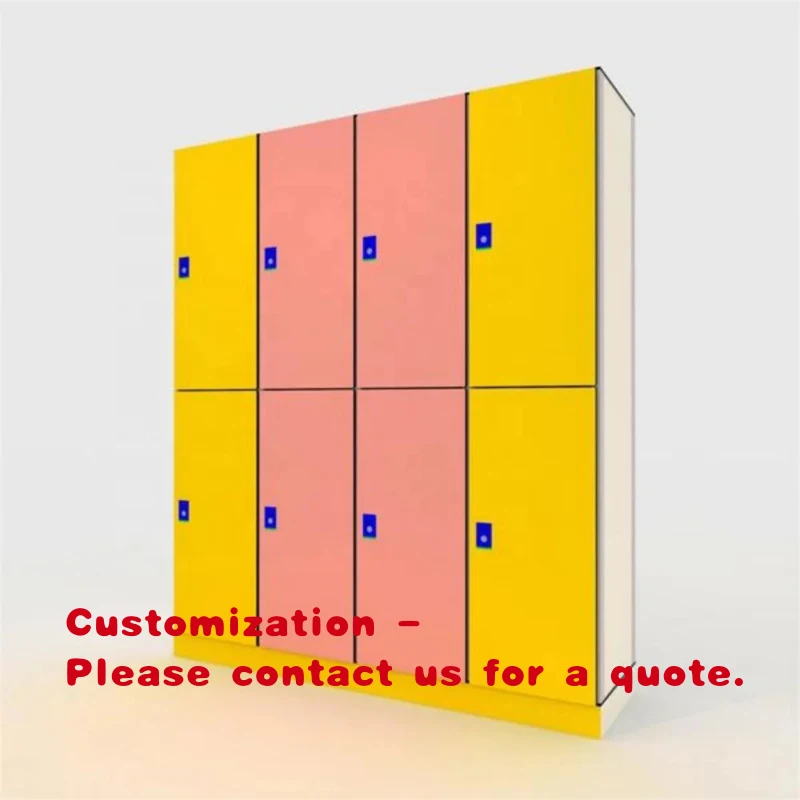 custom.DEBO Modern HPL Durable Waterproof CE Certified Gym Locker with Digital Lock Laundry and Storage
