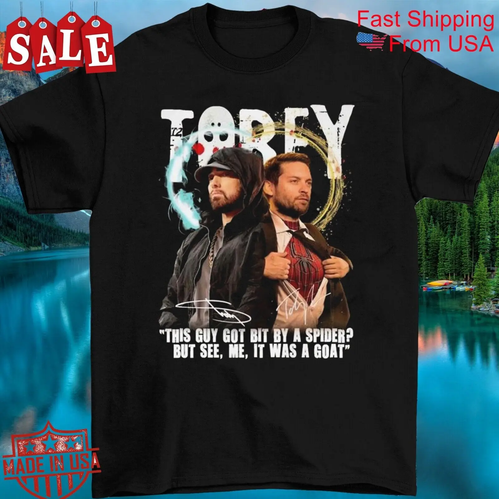 New Eminem Tobey Gift For Fans Unisex S-5XL Shirt NW02_34