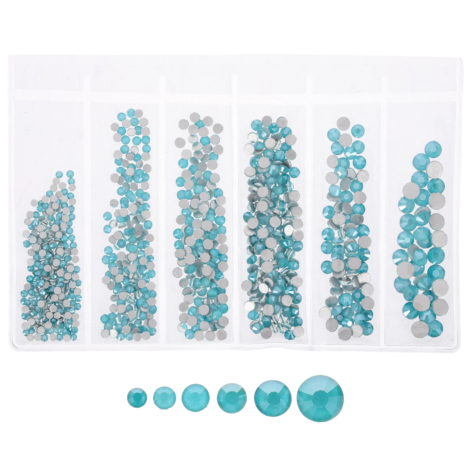 

820Pcs Nail Gems Glass Rhinestones for Nail Art Shiny Diamond Studs Ideal for DIY Phone Cases Jewelry Accessories Gift