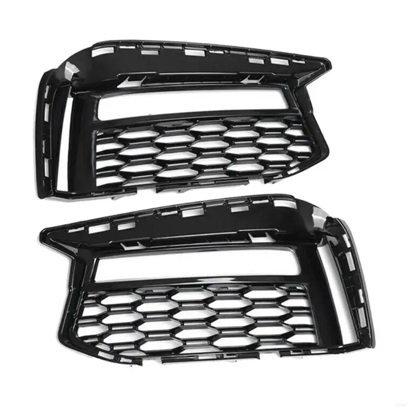 

2025 New Pair Plastic Fog Light Meshing Guards Heat Resistant Upgrades Waterproof Fog Light Cover Quick Installs for Automotives