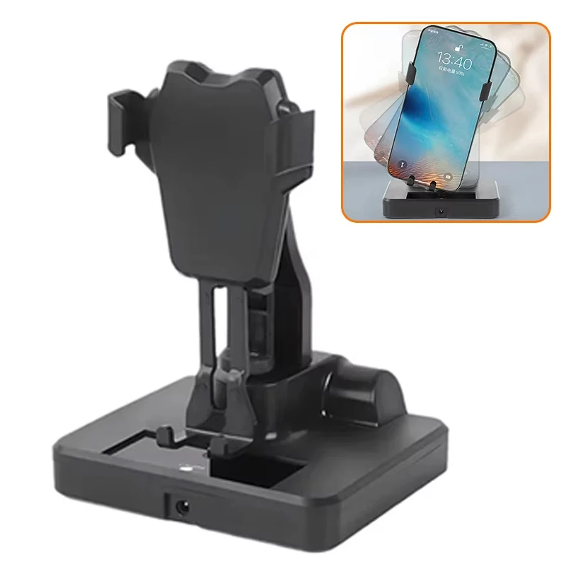 Desk Desk Walking Swing Shaker Mobile Phone Desktop Cellphone Bracket Lazy Automatic Walker For Desktop Travel Repair And Storage Kit - Aliexpress Deal