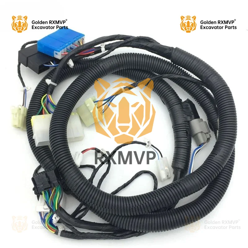 For Pc200-7 Pc300-7 Monitor Wiring Harness Cable Excavator Parts 208-53-12920 For Komatsu