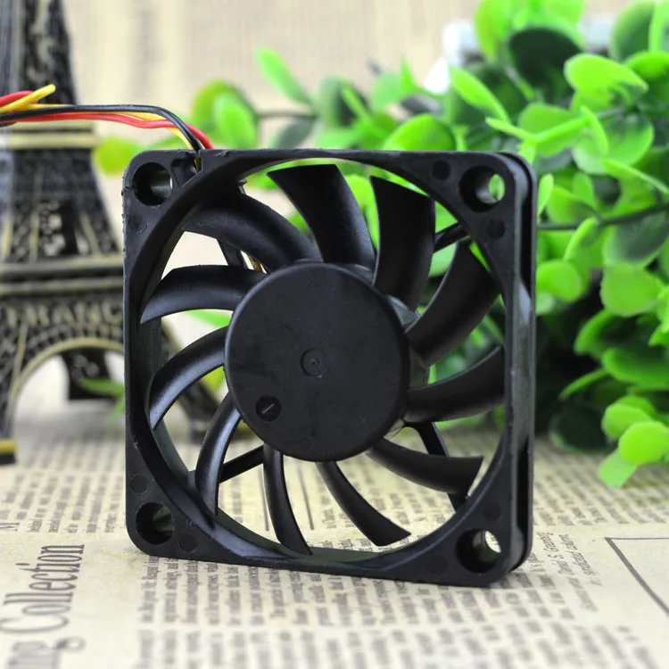 Вентилятор охлаждения EVERFLOW R126010DU A 6010 6 см 12В 0,25a 3 провода